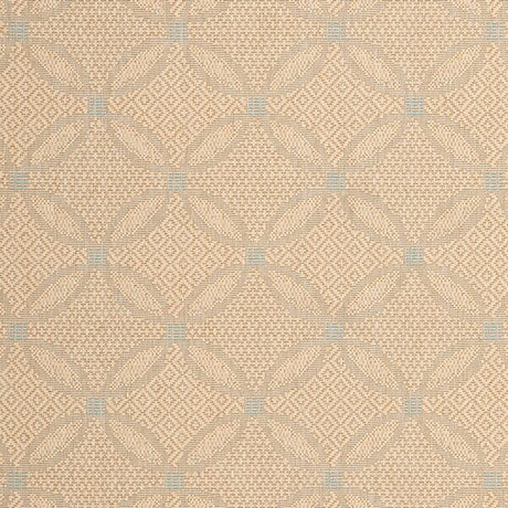 Safavieh Courtyard Cy6107 - 15 Cream / Aqua Rugs - Safavieh - cy6107 - 15 - 4