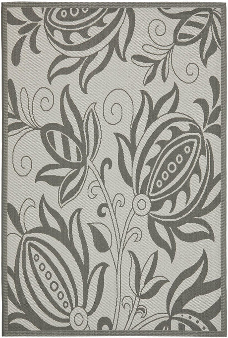 Safavieh Courtyard Cy6109 - 78 Light Grey / Anthracite Rugs - Safavieh - cy6109 - 78 - 2