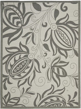 Safavieh Courtyard Cy6109 - 78 Light Grey / Anthracite Rugs - Safavieh - cy6109 - 78 - 7r