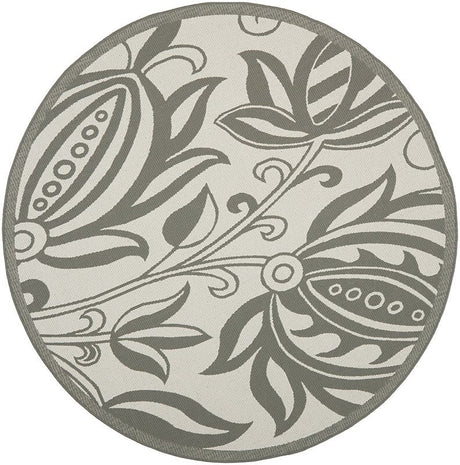 Safavieh Courtyard Cy6109 - 78 Light Grey / Anthracite Rugs - Safavieh - cy6109 - 78 - 7r