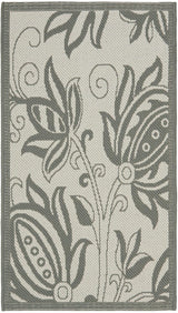 Safavieh Courtyard Cy6109 - 78 Light Grey / Anthracite Rugs - Safavieh - cy6109 - 78 - 7r