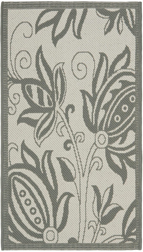 Safavieh Courtyard Cy6109 - 78 Light Grey / Anthracite Rugs - Safavieh - cy6109 - 78 - 7r