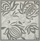 Safavieh Courtyard Cy6109 - 78 Light Grey / Anthracite Rugs - Safavieh - cy6109 - 78 - 7sq