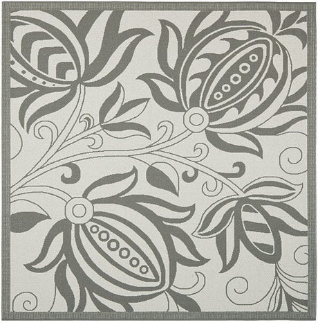 Safavieh Courtyard Cy6109 - 78 Light Grey / Anthracite Rugs - Safavieh - cy6109 - 78 - 7sq