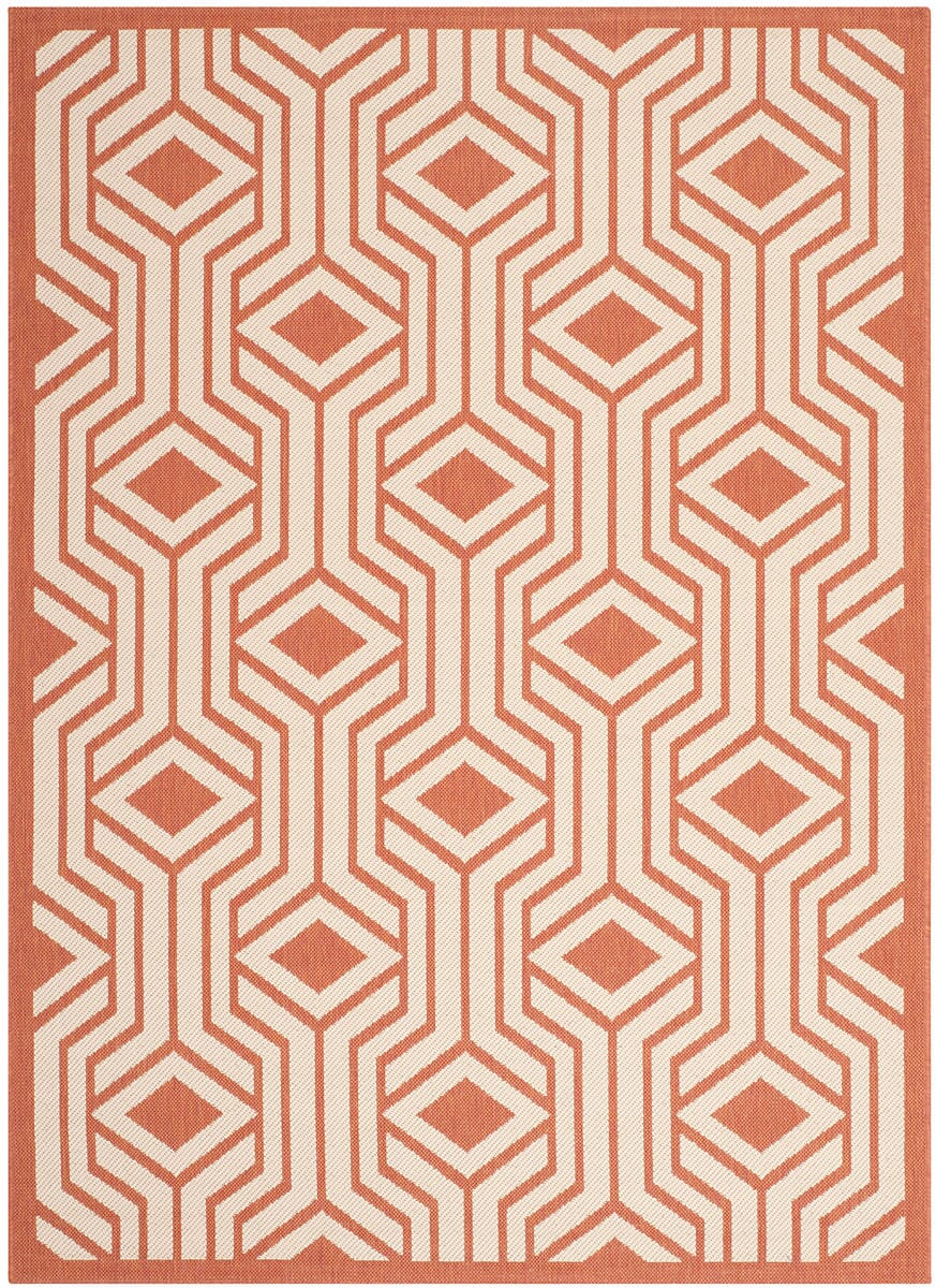 Safavieh Courtyard Cy6113 - 231 Beige / Terracotta Rugs - Safavieh - cy6113 - 231 - 2