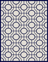 Safavieh Courtyard Cy6115 - 258 Beige / Navy Rugs - Safavieh - cy6115 - 258 - 2