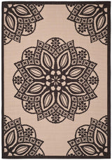 Safavieh Courtyard Cy6139 - 256 Beige / Black Rugs - Safavieh - cy6139 - 256 - 2