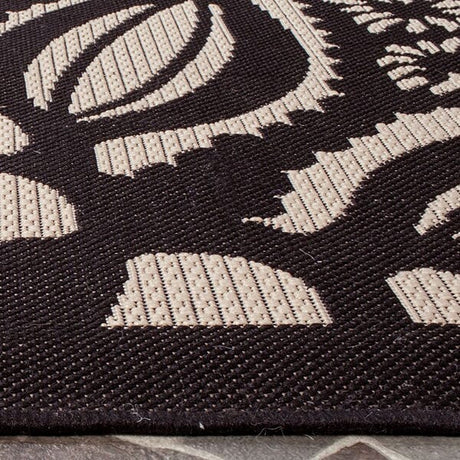 Safavieh Courtyard Cy6139 - 256 Beige / Black Rugs - Safavieh - cy6139 - 256 - 2