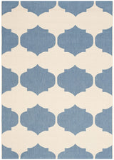 Safavieh Courtyard Cy6162 - 233 Beige / Blue Rugs - Safavieh - cy6162 - 233 - 2