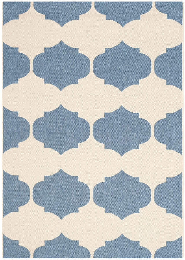 Safavieh Courtyard Cy6162 - 233 Beige / Blue Rugs - Safavieh - cy6162 - 233 - 2