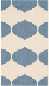 Safavieh Courtyard Cy6162 - 233 Beige / Blue Rugs - Safavieh - cy6162 - 233 - 5r