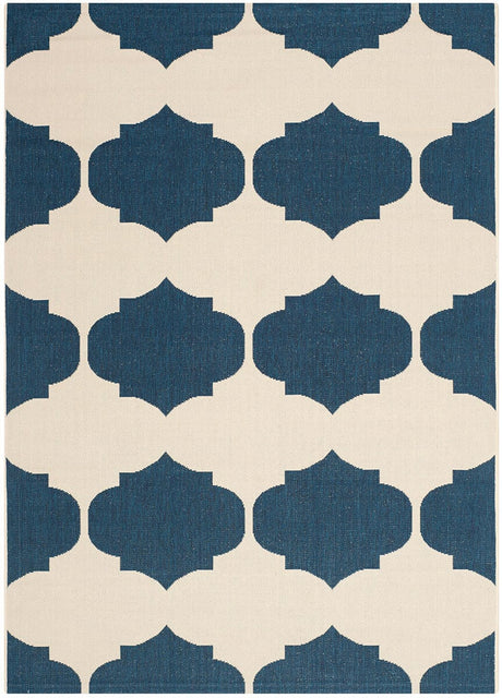 Safavieh Courtyard Cy6162 - 258 Beige / Navy Rugs - Safavieh - cy6162 - 258 - 2