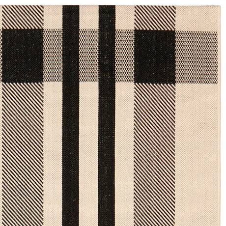 Safavieh Courtyard Cy6201 - 216 Black / Bone Rugs - Safavieh - cy6201 - 216 - 2