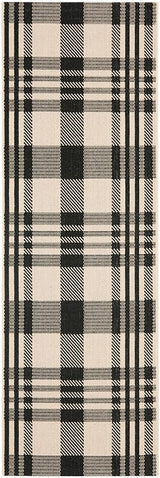 Safavieh Courtyard Cy6201 - 216 Black / Bone Rugs - Safavieh - cy6201 - 216 - 27