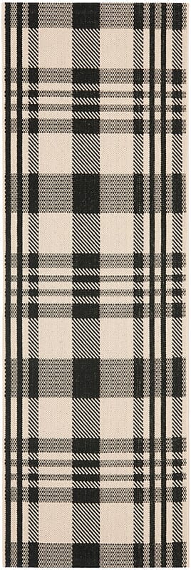 Safavieh Courtyard Cy6201 - 216 Black / Bone Rugs - Safavieh - cy6201 - 216 - 27