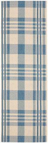 Safavieh Courtyard Cy6201 - 233 Beige / Blue Rugs - Safavieh - cy6201 - 233 - 27