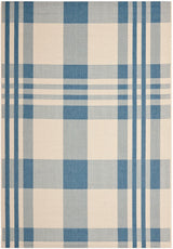 Safavieh Courtyard Cy6201 - 233 Beige / Blue Rugs - Safavieh - cy6201 - 233 - 7sq