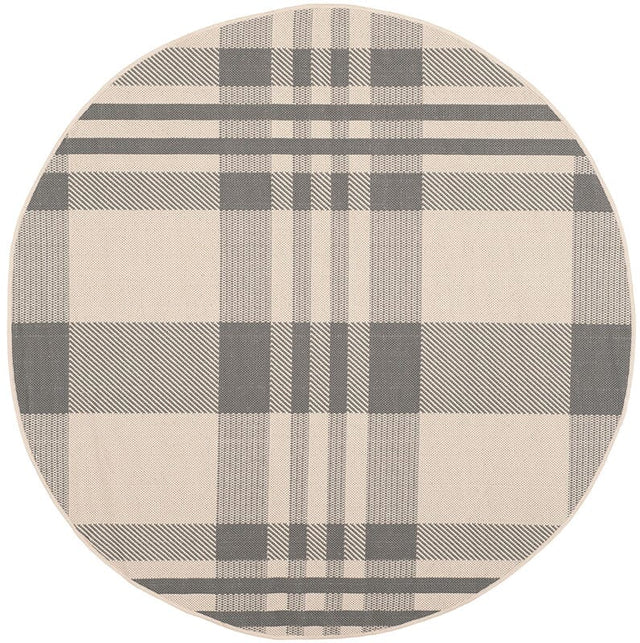 Safavieh Courtyard Cy6201 - 236 Grey / Bone Rugs - Safavieh - cy6201 - 236 - 5r