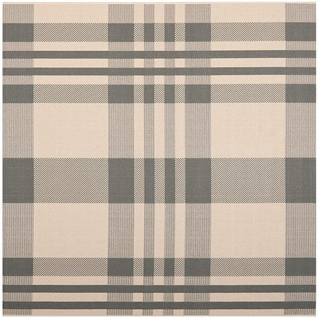 Safavieh Courtyard Cy6201 - 236 Grey / Bone Rugs - Safavieh - cy6201 - 236 - 7sq
