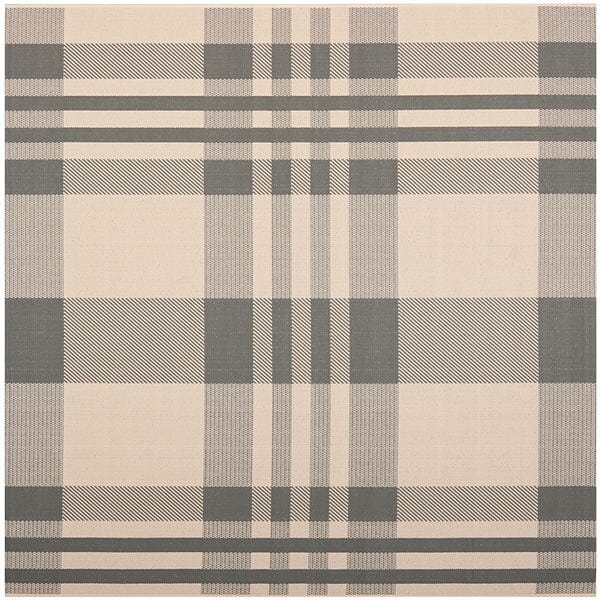 Safavieh Courtyard Cy6201 - 236 Grey / Bone Rugs - Safavieh - cy6201 - 236 - 7sq