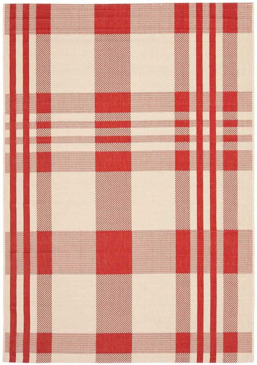 Safavieh Courtyard Cy6201 - 238 Red / Bone Rugs - Safavieh - cy6201 - 238 - 2