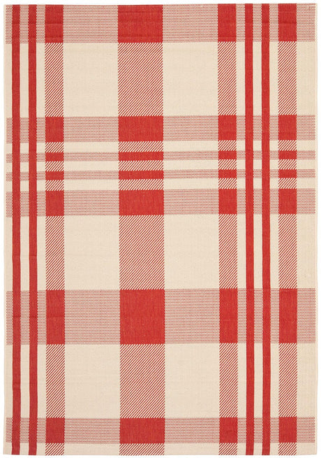 Safavieh Courtyard Cy6201 - 238 Red / Bone Rugs - Safavieh - cy6201 - 238 - 2