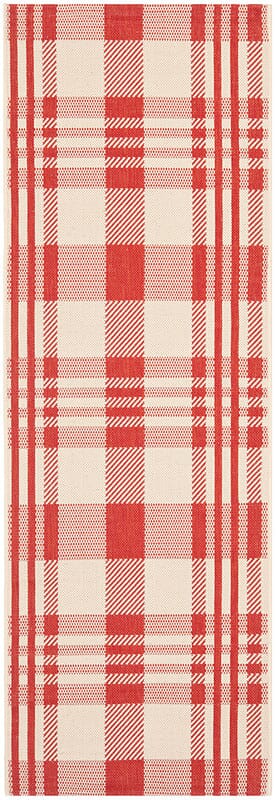 Safavieh Courtyard Cy6201 - 238 Red / Bone Rugs - Safavieh - cy6201 - 238 - 27