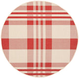 Safavieh Courtyard Cy6201 - 238 Red / Bone Rugs - Safavieh - cy6201 - 238 - 5r