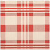 Safavieh Courtyard Cy6201 - 238 Red / Bone Rugs - Safavieh - cy6201 - 238 - 7sq