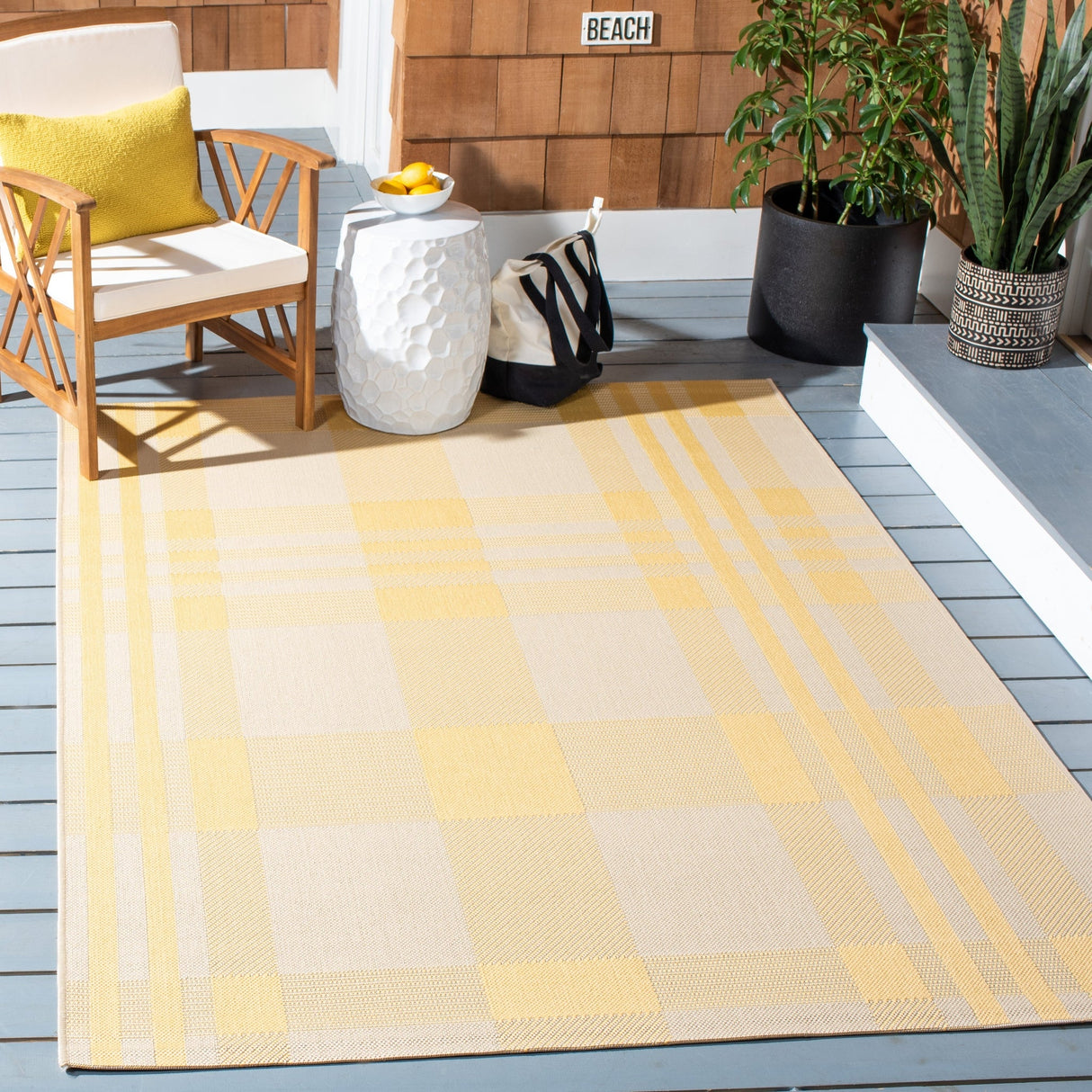 Safavieh Courtyard Cy6201 - 306 Gold/Beige Rugs - Safavieh - cy6201 - 306 - 2