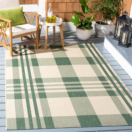 Safavieh Courtyard Cy6201 - 322 Green/Beige Rugs - Safavieh - cy6201 - 322 - 2