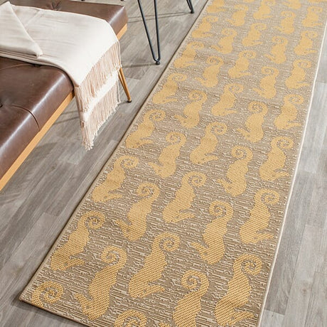 Safavieh Courtyard Cy6214 - 306 Beige / Yellow Rugs - Safavieh - cy6214 - 306 - 28