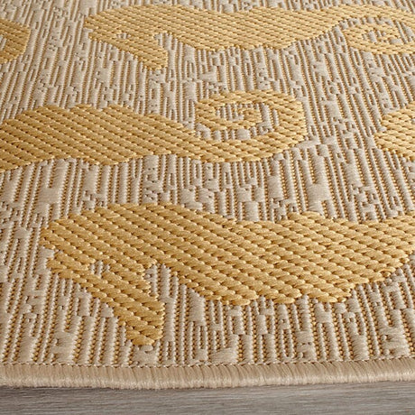 Safavieh Courtyard Cy6214 - 306 Beige / Yellow Rugs - Safavieh - cy6214 - 306 - 4