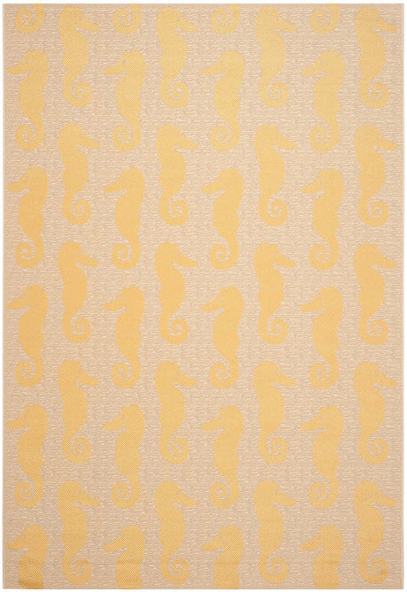 Safavieh Courtyard Cy6214 - 306 Beige / Yellow Rugs - Safavieh - cy6214 - 306 - 4