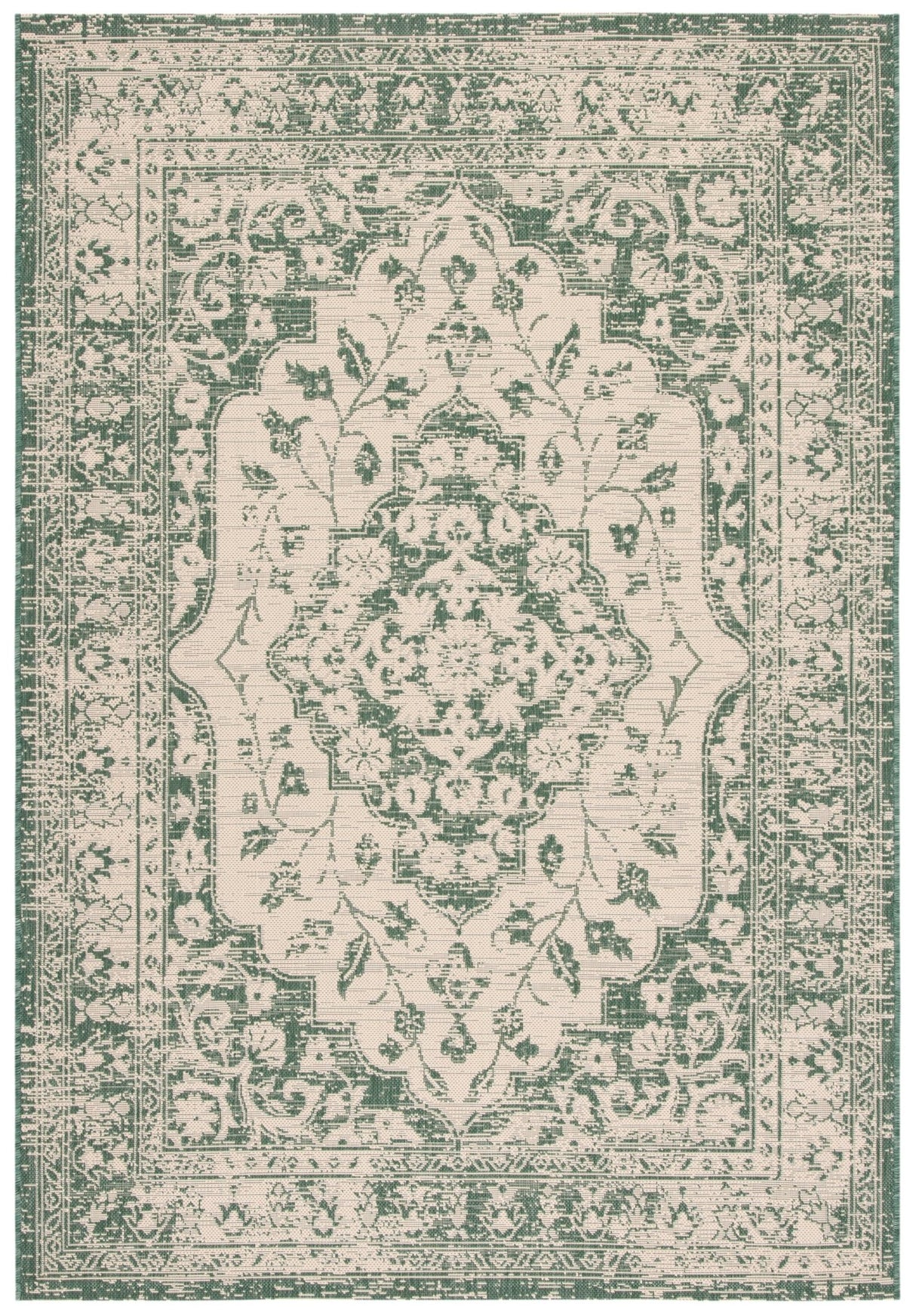 Safavieh Courtyard Cy6231 - 32212 Beige/Dark Green Rugs - Safavieh - cy6231 - 32212 - 2