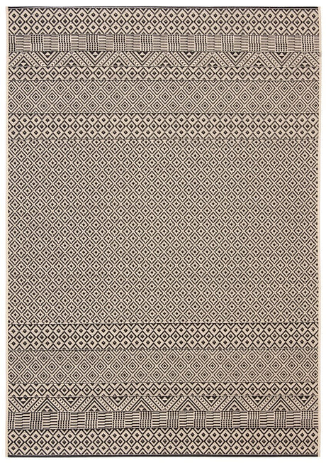 Safavieh Courtyard Cy6235 - 25612 Beige / Black Rugs - Safavieh - cy6235 - 25612 - 4