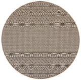 Safavieh Courtyard Cy6235 - 25612 Beige / Black Rugs - Safavieh - cy6235 - 25612 - 7r