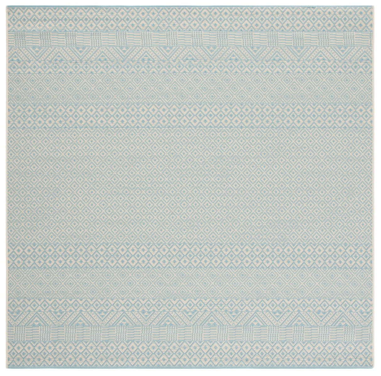 Safavieh Courtyard Cy6235 Beige/Aqua Rug - Safavieh - cy6235 - 21312 - 4sq