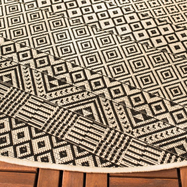 Safavieh Courtyard Cy6235 Beige/Black Rug - Safavieh - cy6235 - 25612 - 2