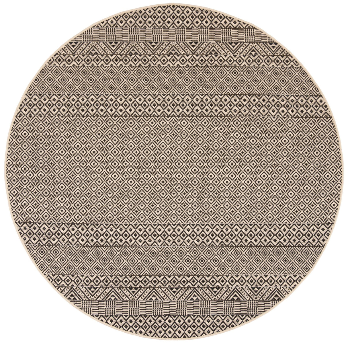 Safavieh Courtyard Cy6235 Beige/Black Rug - Safavieh - cy6235 - 25612 - 2