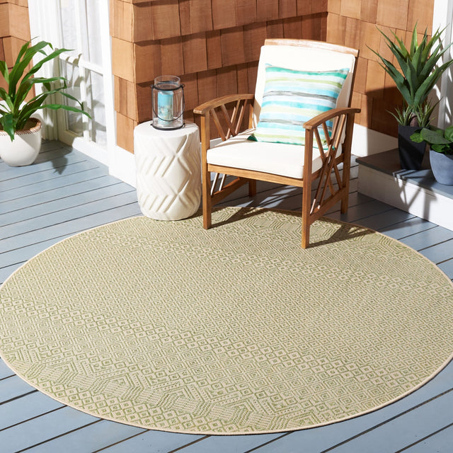 Safavieh Courtyard Cy6235 Beige/Green Rug - Safavieh - cy6235 - 21812 - 27