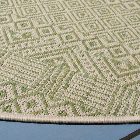 Safavieh Courtyard Cy6235 Beige/Green Rug - Safavieh - cy6235 - 21812 - 27