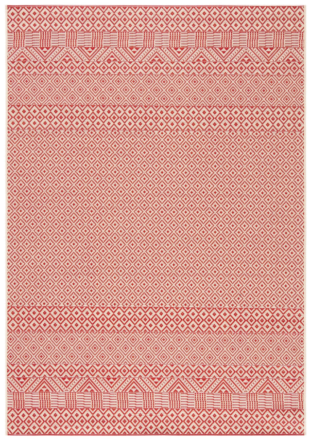 Safavieh Courtyard Cy6235 Beige/Red Rug - Safavieh - cy6235 - 23812 - 28