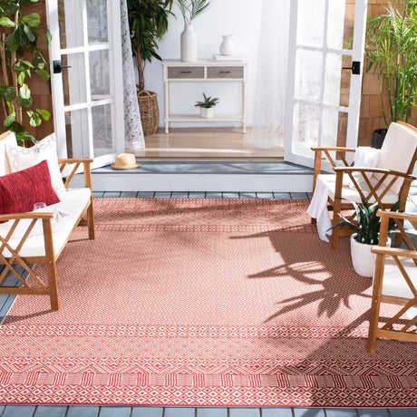 Safavieh Courtyard Cy6235 Beige/Red Rug - Safavieh - cy6235 - 23812 - 28