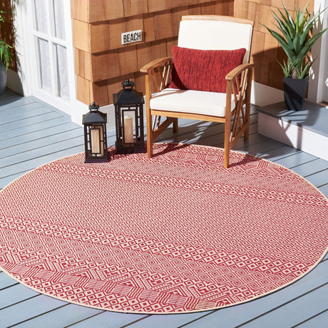 Safavieh Courtyard Cy6235 Beige/Red Rug - Safavieh - cy6235 - 23812 - 7r