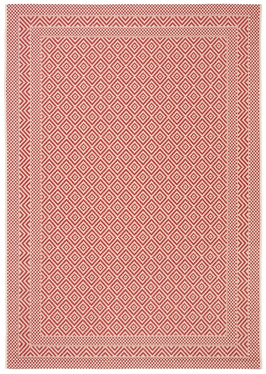 Safavieh Courtyard Cy6236 - 23812 Beige / Red Rugs - Safavieh - cy6236 - 23812 - 5