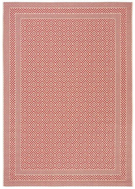 Safavieh Courtyard Cy6236 - 23812 Beige / Red Rugs - Safavieh - cy6236 - 23812 - 5