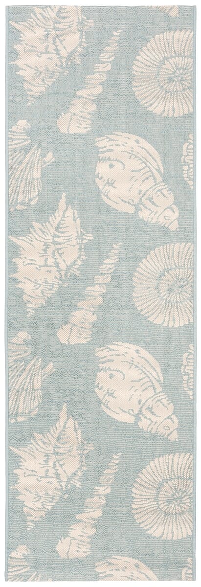 Safavieh Courtyard Cy6239 - 21321 Aqua / Beige Rugs - Safavieh - cy6239 - 21321 - 27