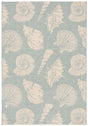 Safavieh Courtyard Cy6239 - 21321 Aqua / Beige Rugs - Safavieh - cy6239 - 21321 - 4