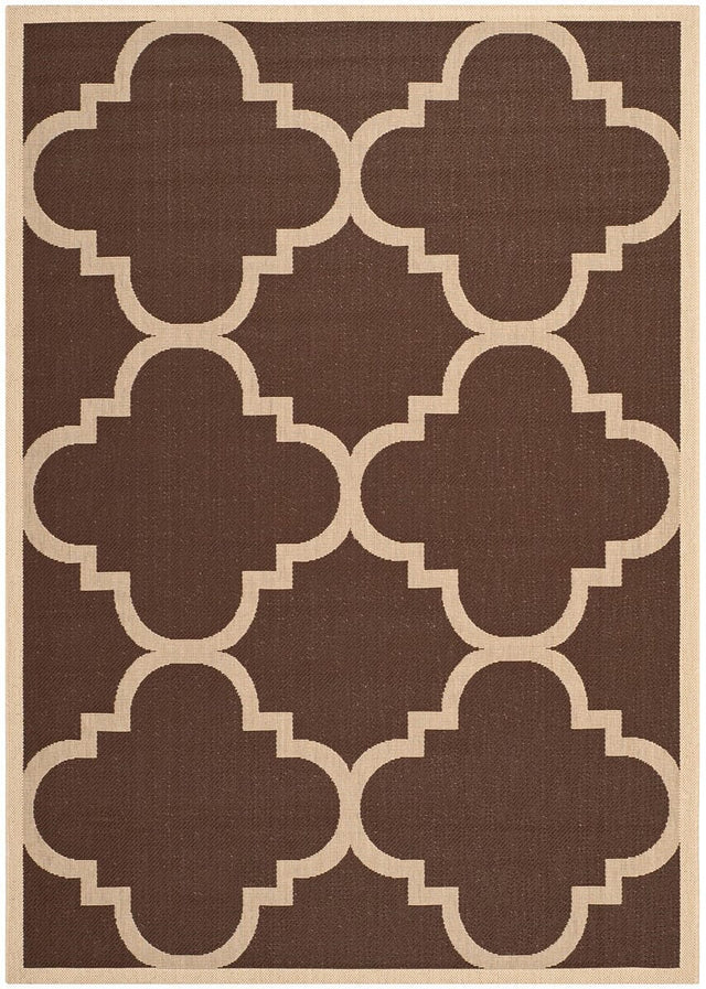 Safavieh Courtyard Cy6243 - 204 Dark Brown Rugs - Safavieh - cy6243 - 204 - 2